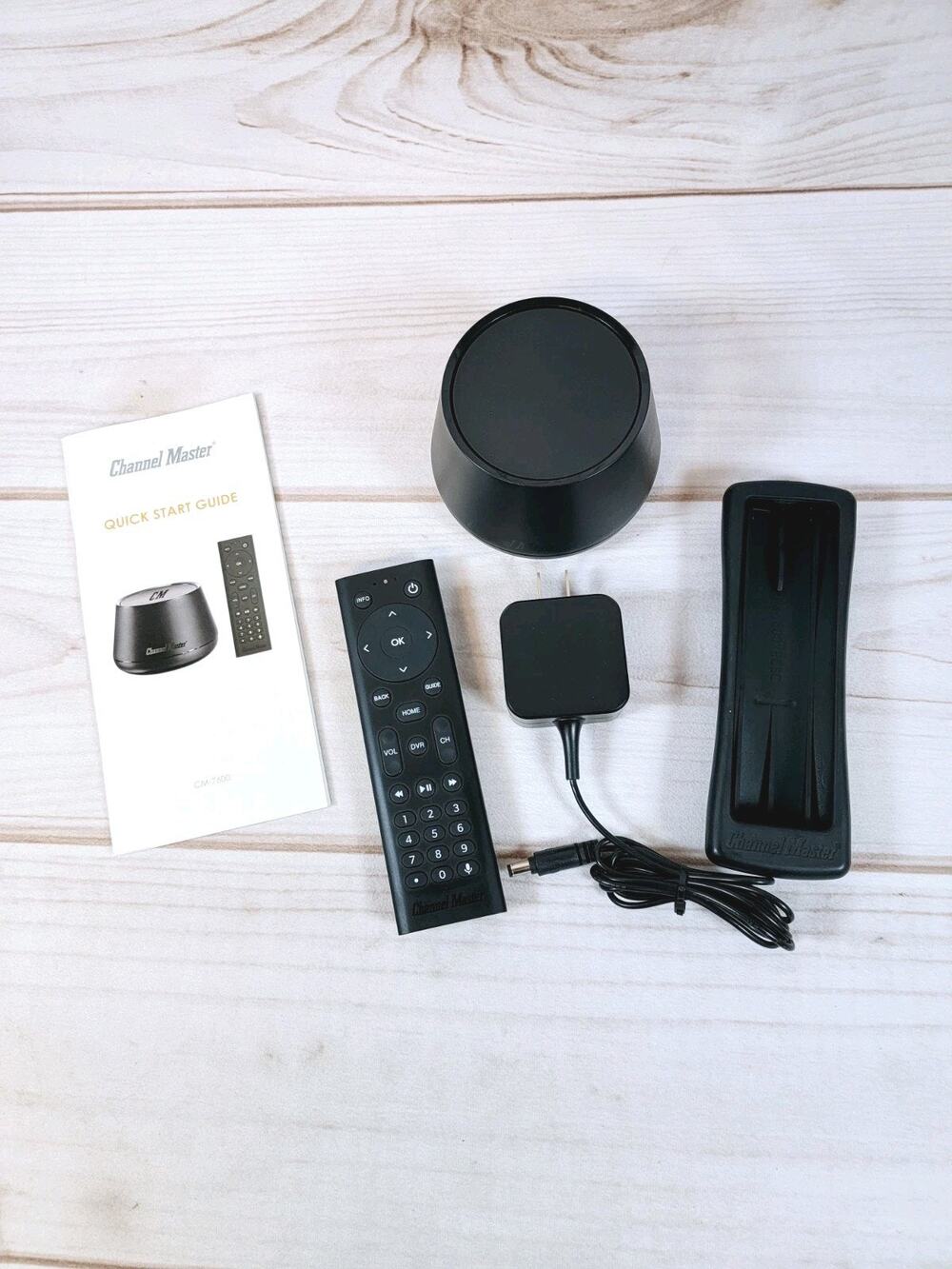 Channel Master CM-7600 Stream + Media Player & OTA DVR w/Remote & Manual Tested
